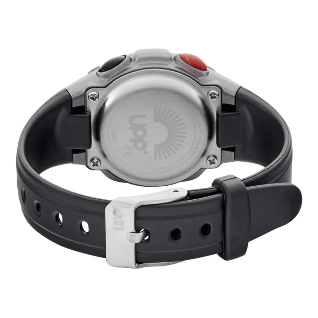 UPP Montre Junior Noir cadran noir fond noir bracelet silicone noir Sale