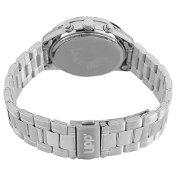 UPP Montre Lucas Bleu cadran argenté fond bleu bracelet alliage argenté Online