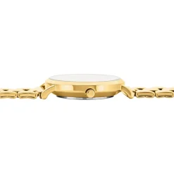 UPP Montre Solena Blanc cadran doré fond blanc bracelet acier doré Sale