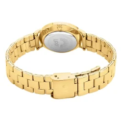 UPP Montre Solena Blanc cadran doré fond blanc bracelet acier doré Sale