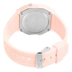 UPP Montre Square cadran rose bracelet silicone rose Sale