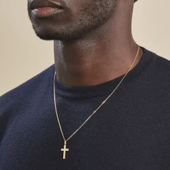 Histoire d'Or Pendentif Alyssa Croix Or Jaune