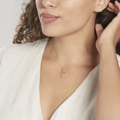 Histoire d'Or Pendentif Alyssa Croix Or Jaune Best