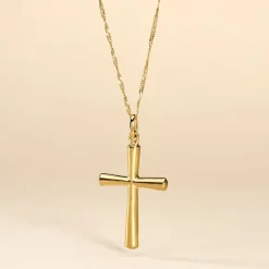 Histoire d'Or Pendentif Alyssa Croix Or Jaune Online