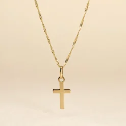 Histoire d'Or Pendentif Alyssa Croix Or Jaune Outlet