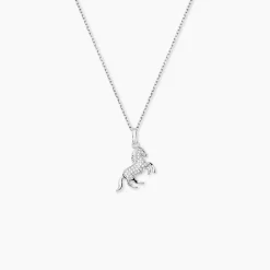 Histoire d'Or Pendentif Amelot Argent Blanc Oxyde De Zirconium