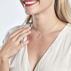 Histoire d'Or Pendentif Amelot Argent Blanc Oxyde De Zirconium Best