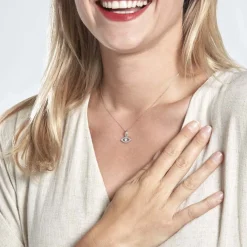 Histoire d'Or Pendentif Amelot Argent Blanc Oxyde De Zirconium Best