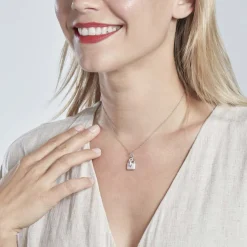 Histoire d'Or Pendentif Amelot Argent Blanc Oxyde De Zirconium Clearance