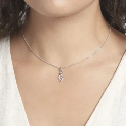 Histoire d'Or Pendentif Amelot Argent Blanc Oxyde De Zirconium Discount