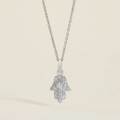 Histoire d'Or Pendentif Amelot Argent Blanc Oxyde De Zirconium Sale