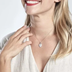 Histoire d'Or Pendentif Amelot Argent Blanc Oxyde De Zirconium Sale