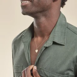 Histoire d'Or Pendentif Ange Coeur or jaune Sale