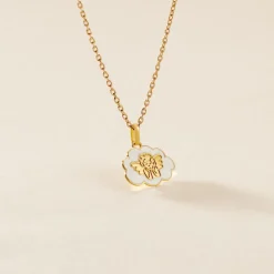 Histoire d'Or Pendentif Ange Nuage Or Jaune Discount