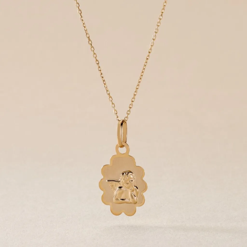 Histoire d'Or Pendentif Ange Nuage or jaune Clearance