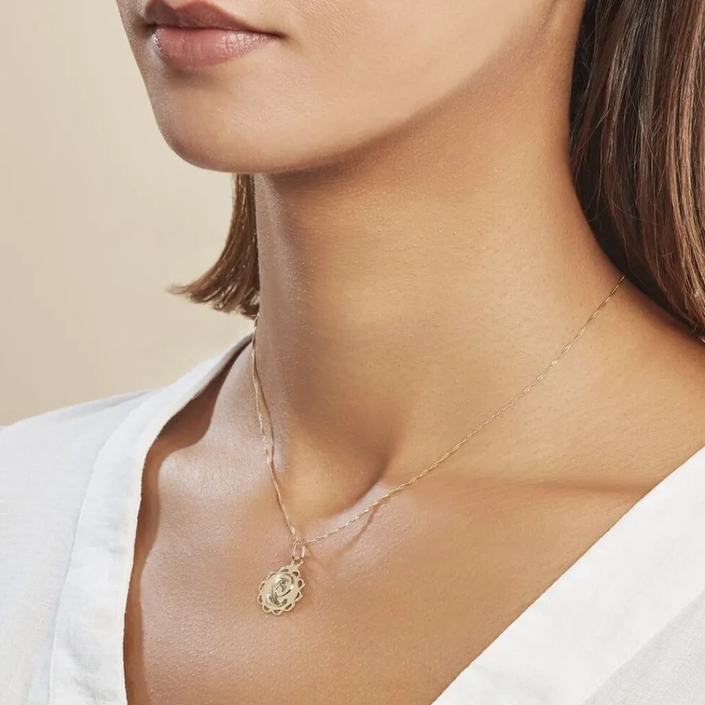 Histoire d'Or Pendentif Ange Nuage or jaune Clearance