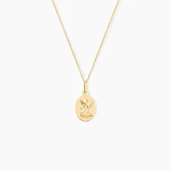 Histoire d'Or Pendentif Ange Ovale Or Jaune Online