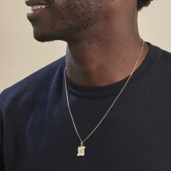 Histoire d'Or Pendentif Ange Parchemin or jaune Best