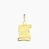 Histoire d'Or Pendentif Ange Parchemin Or Jaune New