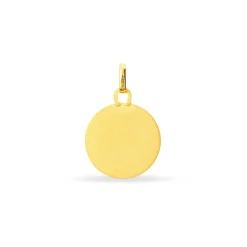 Histoire d'Or Pendentif Ange Rond Effet Diamante Or Jaune Clearance