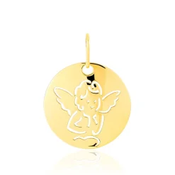 Histoire d'Or Pendentif Ange Rond Or Jaune Online