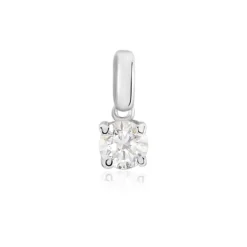 Histoire d'Or Pendentif Aphrodite or blanc diamant