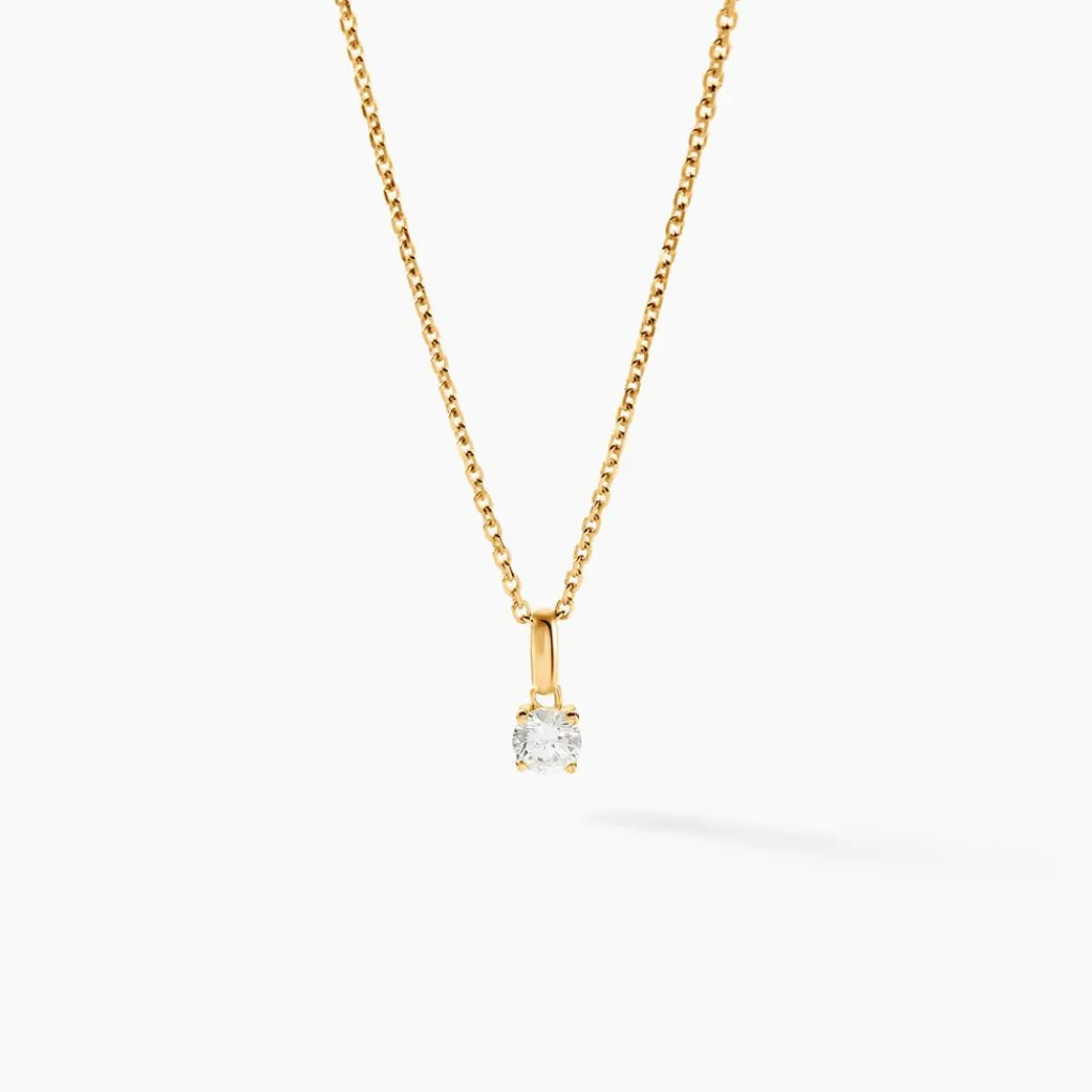 Histoire d'Or Pendentif Aphrodite or jaune diamant Clearance