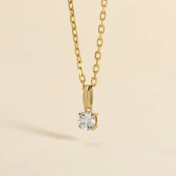 Histoire d'Or Pendentif Aphrodite or jaune diamant Clearance