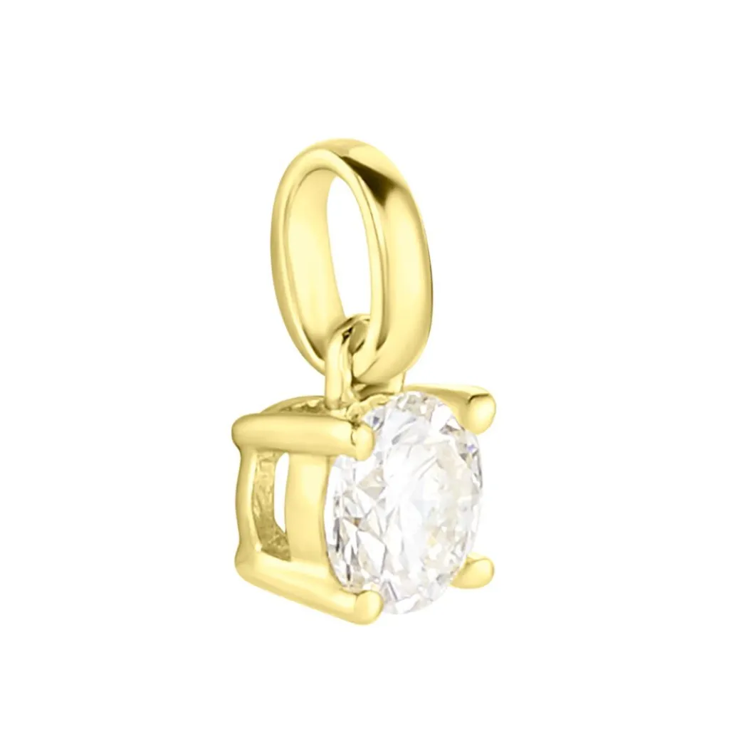 Histoire d'Or Pendentif Aphrodite or jaune diamant Outlet