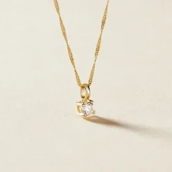 Histoire d'Or Pendentif Aphrodite or jaune diamant Sale