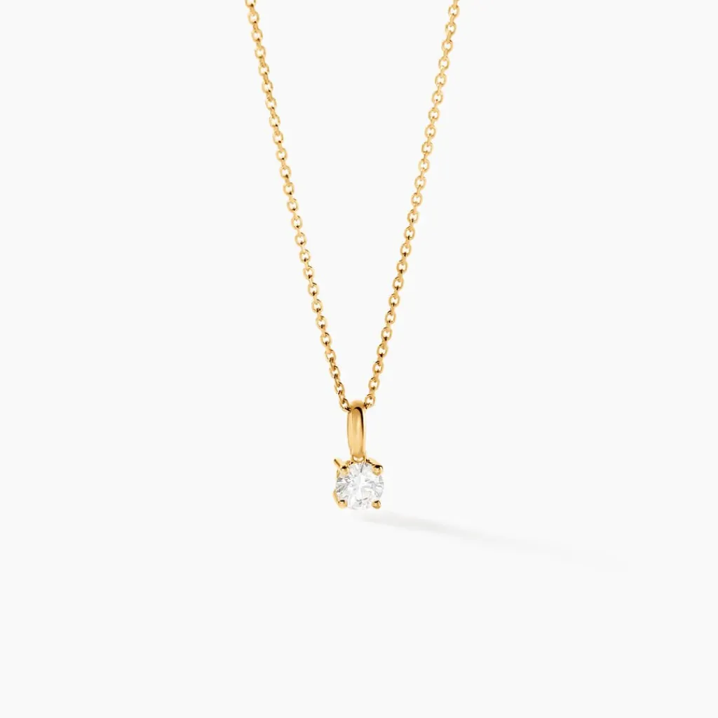 Histoire d'Or Pendentif Aphrodite or jaune diamant Clearance