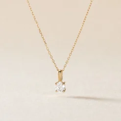 Histoire d'Or Pendentif Aphrodite or jaune diamant Clearance