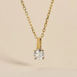 Histoire d'Or Pendentif Aphrodite or jaune diamant Best