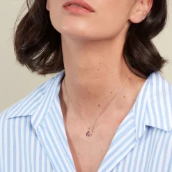 Histoire d'Or Pendentif Arduinna or jaune rubis