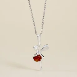 Histoire d'Or Pendentif Argent Blanc Abellia Ambre Sale