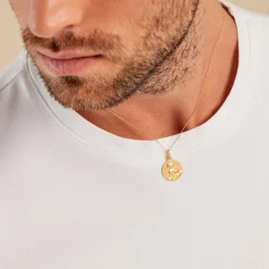 Histoire d'Or Pendentif Baptiste Or Jaune Hot