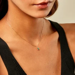 Histoire d'Or Pendentif Byrne Or Jaune Emeraude Sale