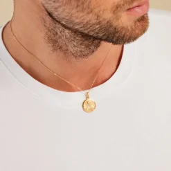 Histoire d'Or Pendentif Christ Or Jaune Sale