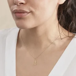 Histoire d'Or Pendentif Cobeia Croix De Camargue Or Jaune Sale