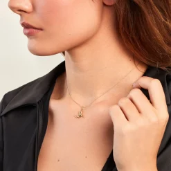 Histoire d'Or Pendentif Colum Or Jaune Clearance