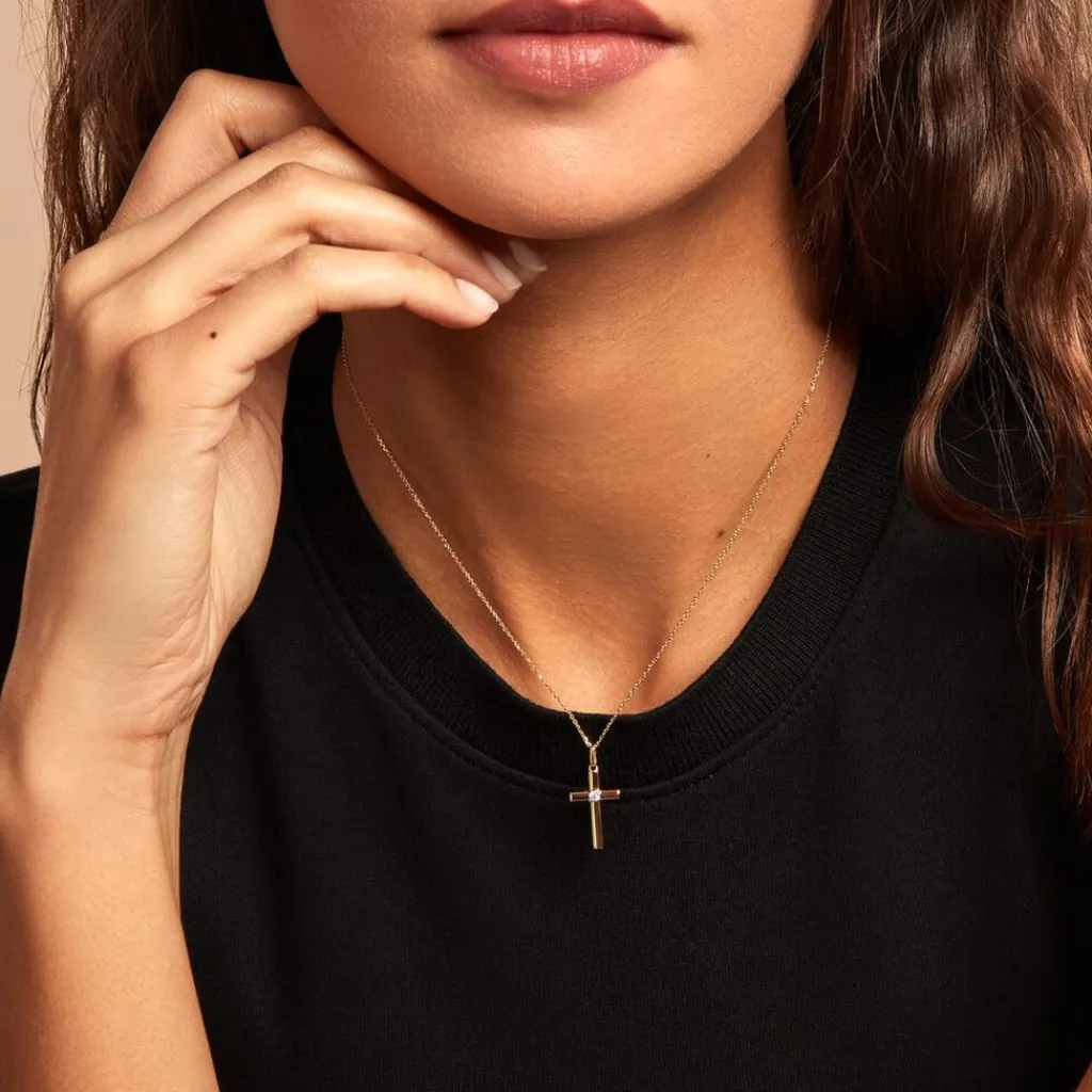 Histoire d'Or Pendentif Cornell Or Jaune Oxyde De Zirconium Clearance