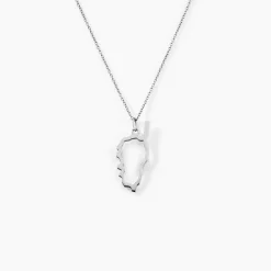 Histoire d'Or Pendentif Corse argent blanc New