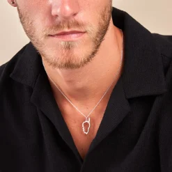 Histoire d'Or Pendentif Corse argent blanc New