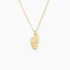 Histoire d'Or Pendentif Corsica Plaque Or Jaune plaque or dore Discount