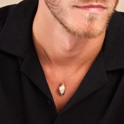 Histoire d'Or Pendentif Corsica Plaque Or Jaune plaque or dore Discount