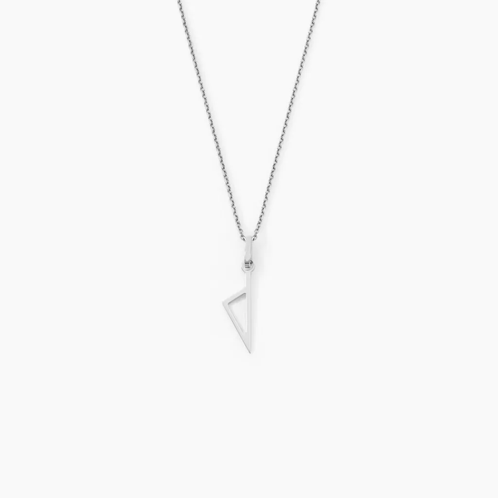 Histoire d'Or Pendentif Corsu or blanc