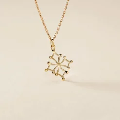 Histoire d'Or Pendentif Dajo Croix Occitane Or Jaune Sale