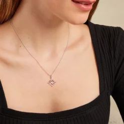 Histoire d'Or Pendentif Dajo or blanc Discount