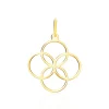 Histoire d'Or Pendentif Dalia Rosace Or Jaune Discount