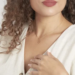 Histoire d'Or Pendentif Dalia Rosace Or Jaune Discount